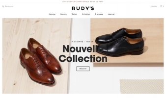 eCommerce website: Rudy’s Paris