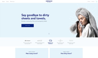 eCommerce website: Miracle