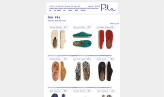 eCommerce website: Pla