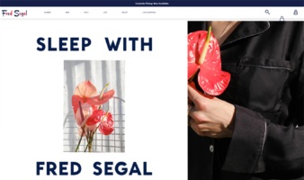 eCommerce website: Fred Segal